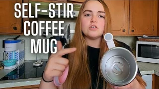 Self Stirring Coffee Mug | Magnetic Mixing Stainless Steel Cup