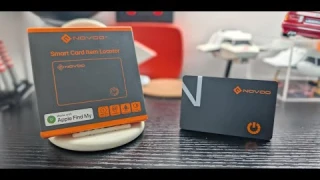 NOVOO Slim Smart Tracker Card Review #novoo #cardholder #wallet #tracker