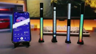 Voice-Activated Music Sync Atmosphere Smart RGB LED Light Bar with App Control | Fun Sharings