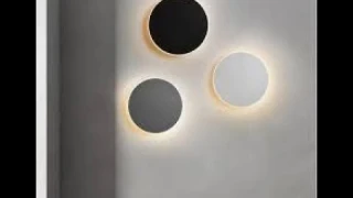 Review Round Touch Switch LED Wall Lamps For Corridor Bedroom Bedside Indoor Lighting Fixtures Lustr