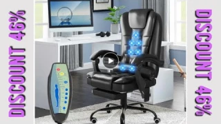 7 Point Massage Gaming Chair Office Chair Executive Chair Desk PVC Chair Swivel Chair Ergonomic