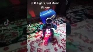Dance Robot Octopus LED Lights and Music Figure