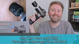 🔥 HeyChy Heat & Cold Percussion Massage Gun Review - Ultimate Muscle Recovery Tool!