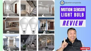 Motion Sensor Light Bulb Review