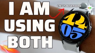 Galaxy Watch 6 LTE Review: The Truth About LTE vs Bluetooth!