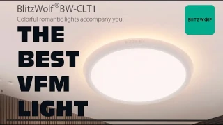 BlitzWolf BW CLT1 LED Smart Ceiling Light ight 2700-6500K Adjustable Temperature & RGB