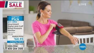 SmartHeart Digital Arm Cuff Blood Pressure Monitor