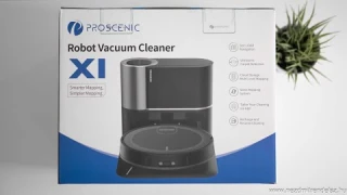 Unboxing Proscenic Floobot X1 vacuum cleaner