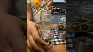 ⚠️ 🍵✨ This tea infuser bottle is a game-changer! #TeaLovers #MustHave #TeaTime