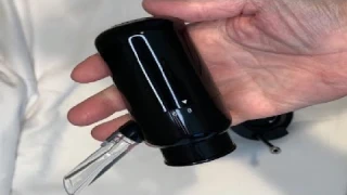 Electric Wine Aerator Pourer   with Retractable Tube Stand Base Review, How did we live without this