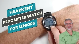 Simple Waterproof Pedometer Watch for Seniors: The Hearkent Review