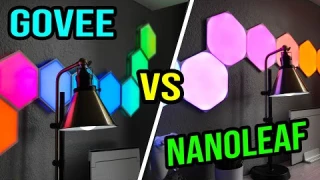 Govee vs Nanoleaf Hexagons - Which are Right for You?