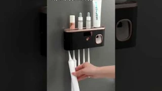 the Smart Toothbrush Sanitiser with Automatic Toothpaste Dispenser, #alwayshome #temu #affiliate