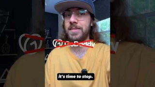 STOP Using GoDaddy! #domains #domain #domainnames #godaddy #webhosting #websitebuilder