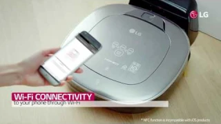 LG CordZero™ HOM-BOT TURBO+: USP/ Wi-Fi CONNECTIVITY