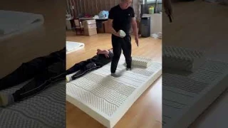 How to improve sleep posture naturally. ( # 2300 ) ✅ 4-Layer Japanese Style Natural Latex Mattress