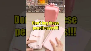 Don't buy these pencil cases!!! #shorts