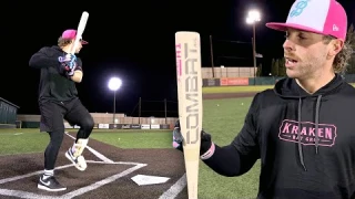 Hitting with the COMBAT Spec A1 | BBCOR Baseball Bat Review