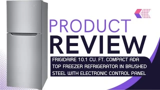 Frigidaire 10.1 Cu. Ft. Top Freezer Refrigerator Review | Compact & Stylish, But Is It Worth It?