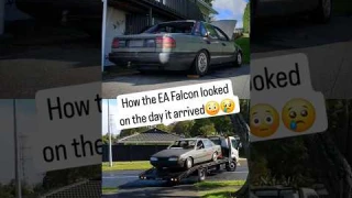 How bad did the #EA Falcon look?😳. It's a much different car now! #ford #fordfalcon #eseries #cars