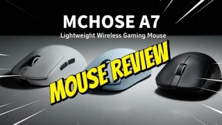 MCHOSE A7 ULTRA REVIEW VS SUPERLIGHT 2 MOUSE  #Mchose #gpx2 #review #mchosea7ultra #mousereview