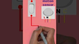 Motion sensor wiring diagram