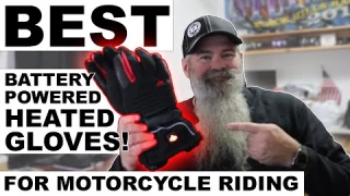 BEST Battery Powered HEATED GLOVES for Motorcycle Riding | SabotHeat