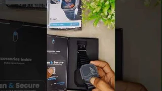 Boult crown smartwatch unboxing