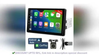 REVIEW New 9 Inch Car Stereo HD Touch Screen Single Din Car Radio Support Carplay Android Auto With