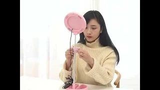 Portable Makeup Mirror With Adjustable LED Light - Tutorial and Product Demonstration