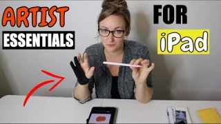 CHEAP IPAD STYLUS PEN AND ARTIST GLOVE REVIEW | UNBOXING AND DEMONSTRATION | IPad Mini