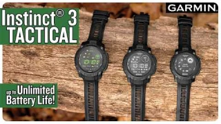 Instinct® 3 Tactical Series – Lead the charge