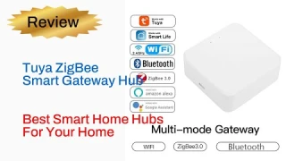 Review Tuya ZigBee Smart Gateway Hub WiFi Wireless Smart Home 2024