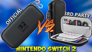 NINTENDO SWITCH 2 CARRYING CASE REVIEW - OFFICIAL vs THIRD PARTY