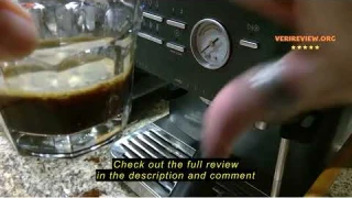 Review KitchenAid, KES6551 Semi Automatic Espresso Machine w/Burr Grinder, 2 Cup, Cast Iron Black