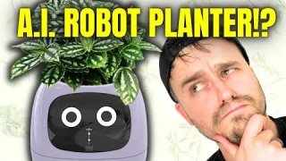 Plantsio Smart Pet Planter Robot From Amazon! | IVY FULL REVIEW