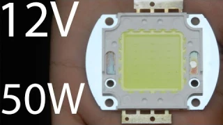 12 Volt 50 Watt Super Bright Cob LED chip