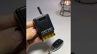 wireless RF Remote control switch #shorts