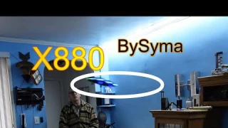 SYMA Drone for kids Adults - X880 Mini Drone Helicopter with LED Lights