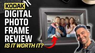 KODAK 10.1'' Digital Photo Frame REVIEW & SETUP: 32GB Touch Screen & Perfect Gift for Any Occasion!