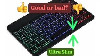 Ultra Thin Rechargeable Bluetooth Keyboard Review