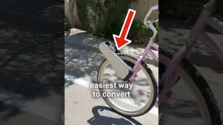 The World's Quickest Ebike Conversion