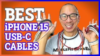 I Tested 20+ USB-C Cables - Here's My Top 5 Cables For The iPhone 15