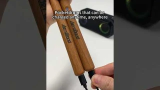 Pocketdrum that can be charged anytime, anywhere! #aeroband #pocketdrum #pocketdrum2plus #drum