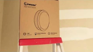 Demo - Lineway LED Flush Mount Light Motion Sensor Ceiling Light