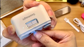 Seemagic Electric Nails clipper and Polishing Unboxing Review | ASMr.anson