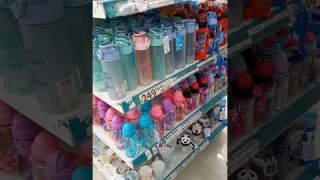 Dmart  mini shopping haul starts at 20 /- ( water bottles)
