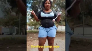 My cordless jump rope