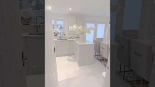 white interior design #shorts #interiordesign
