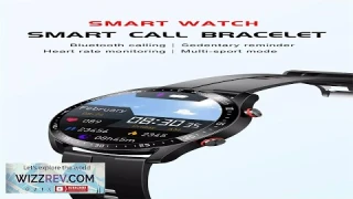 NEW ECG+PPG Bluetooth Call Smart Watch for Men Laser Health Fitness Android Review